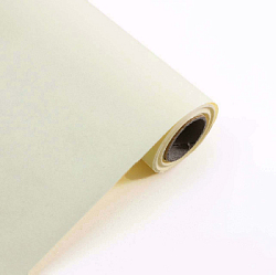 Цветная крафт бумага в рулонах 80г 58см х 8м, айвори 