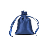 Мешочек атласный 9х12 см, темно синий