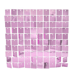 Панель с пайетками для фотозоны 30х30см, св. сиреневый