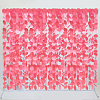 Занавес из бумажных кругов на нитях 5 шт х 2 м, розовый